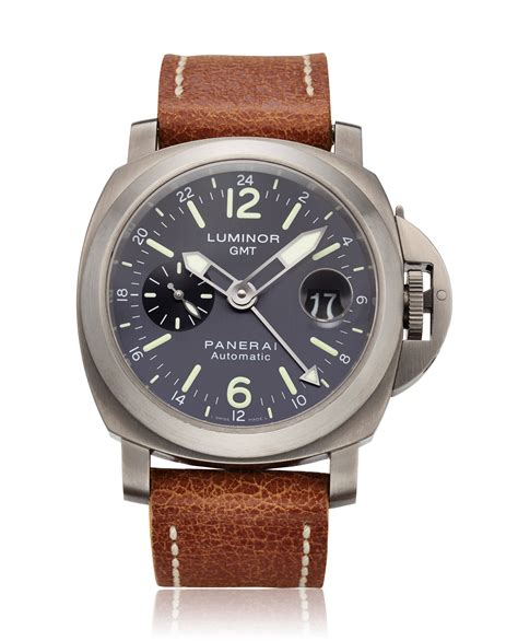 panerai gmt titanium 089|Panerai Luminor Gmt PAM 00089 .